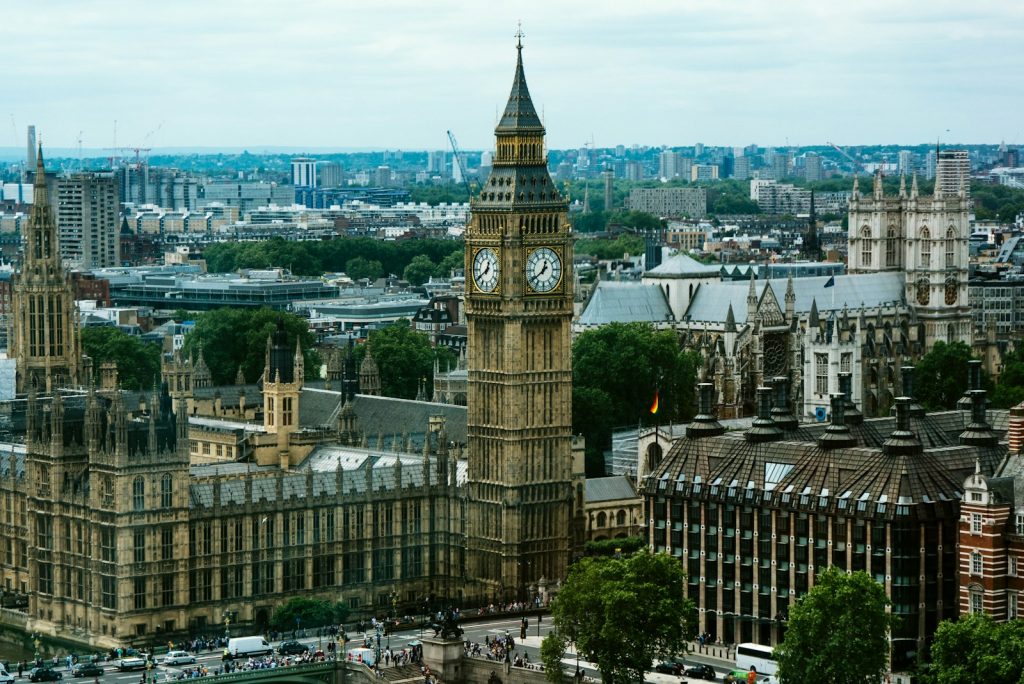 Panoramic view of Westminster.